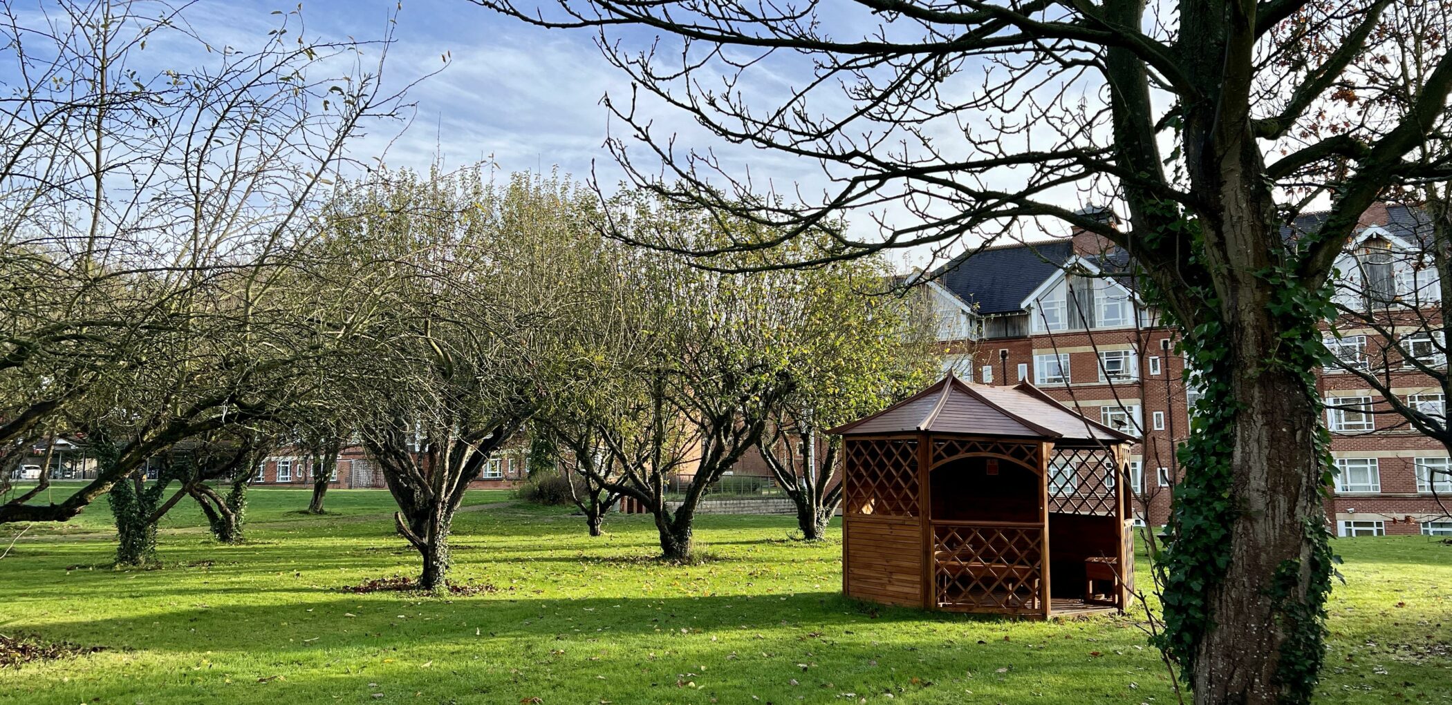 Gazebo in Orchards